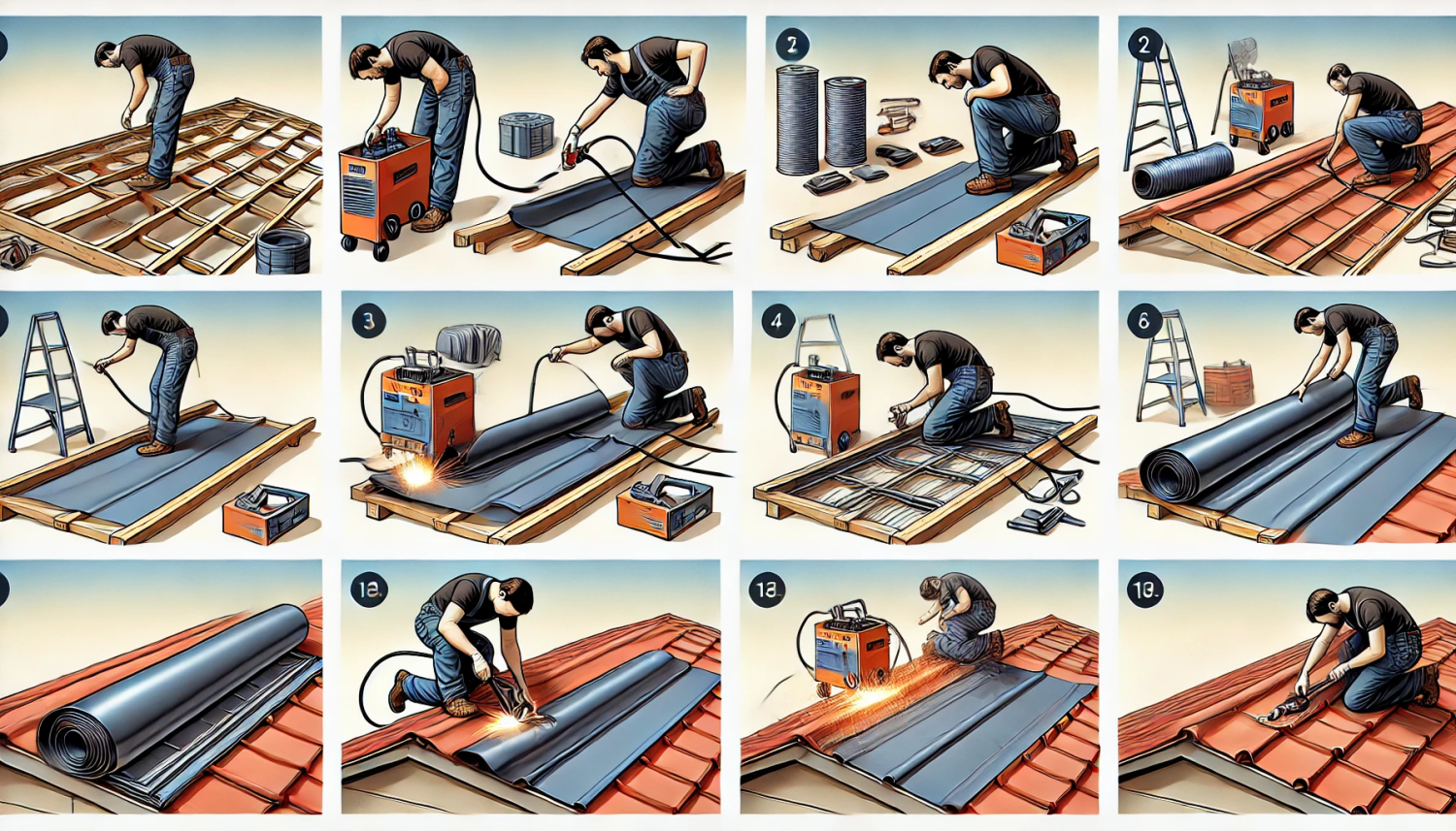 Как использовать аппарат для сварки кровельных покрытий: пошаговое руководство для начинающих Как использовать аппарат для сварки кровельных покрытий: пошаговое руководство для начинающих